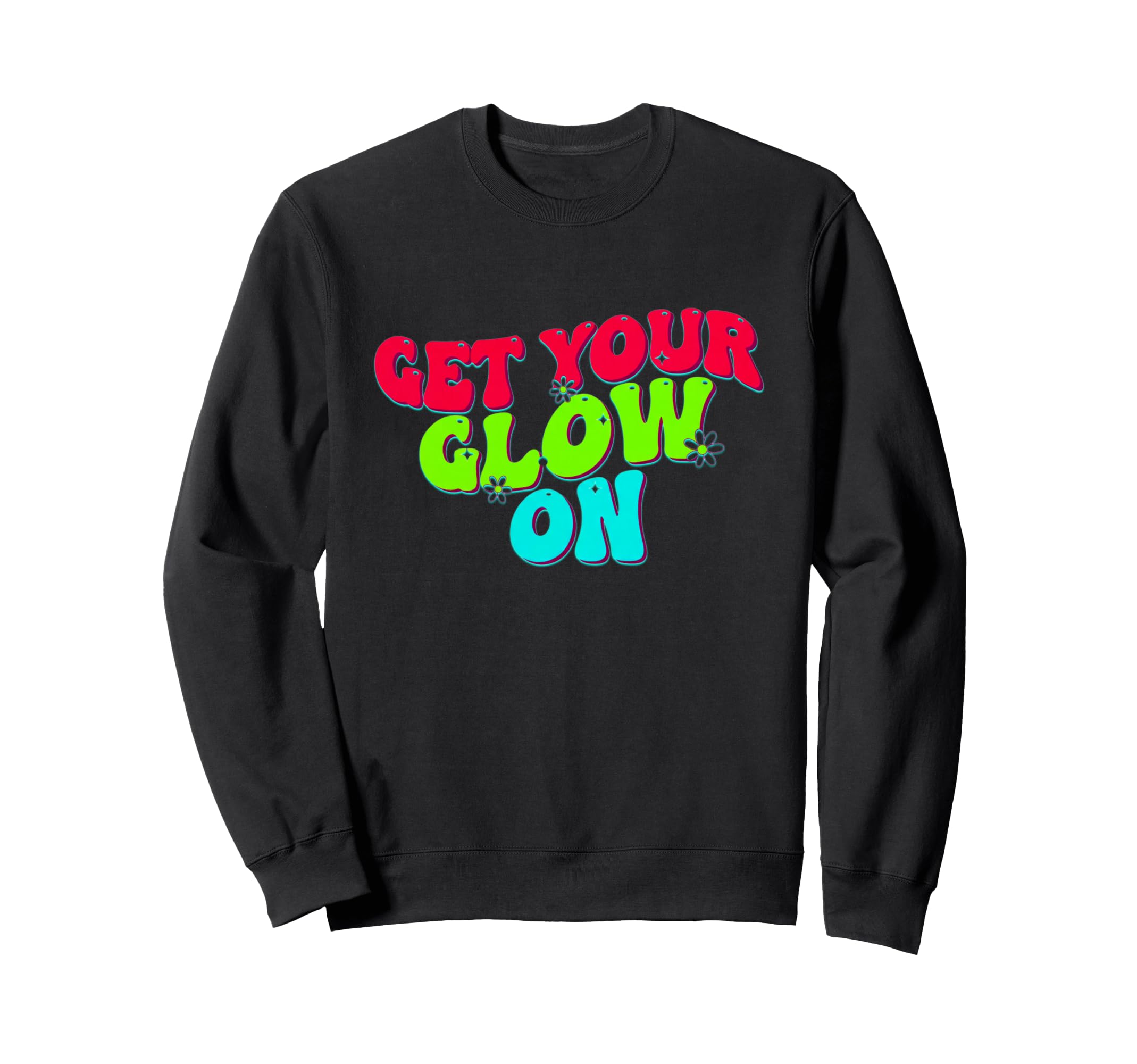 Party 90S Groovy Aesthetic Sweatshirt - Graphic Print Men Women - T-Shirt, Sweatshirt, Hoodie