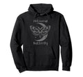 Antisocial Butterfly Hoodie - Custom Art Print Unisex - T-Shirt, Sweatshirt, Hoodie