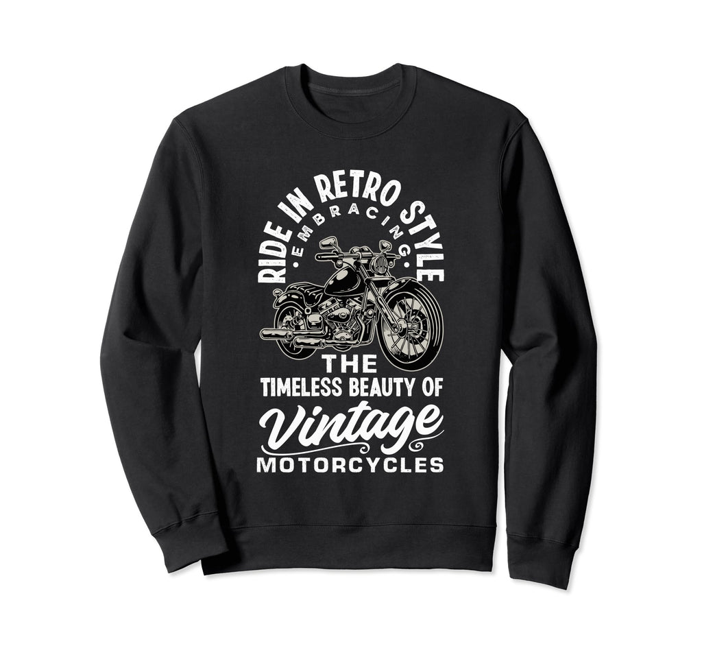 Motorcycle Enthusiast Ride Sweatshirt - Graphic Print Unisex - T-Shirt, Sweatshirt, Hoodie