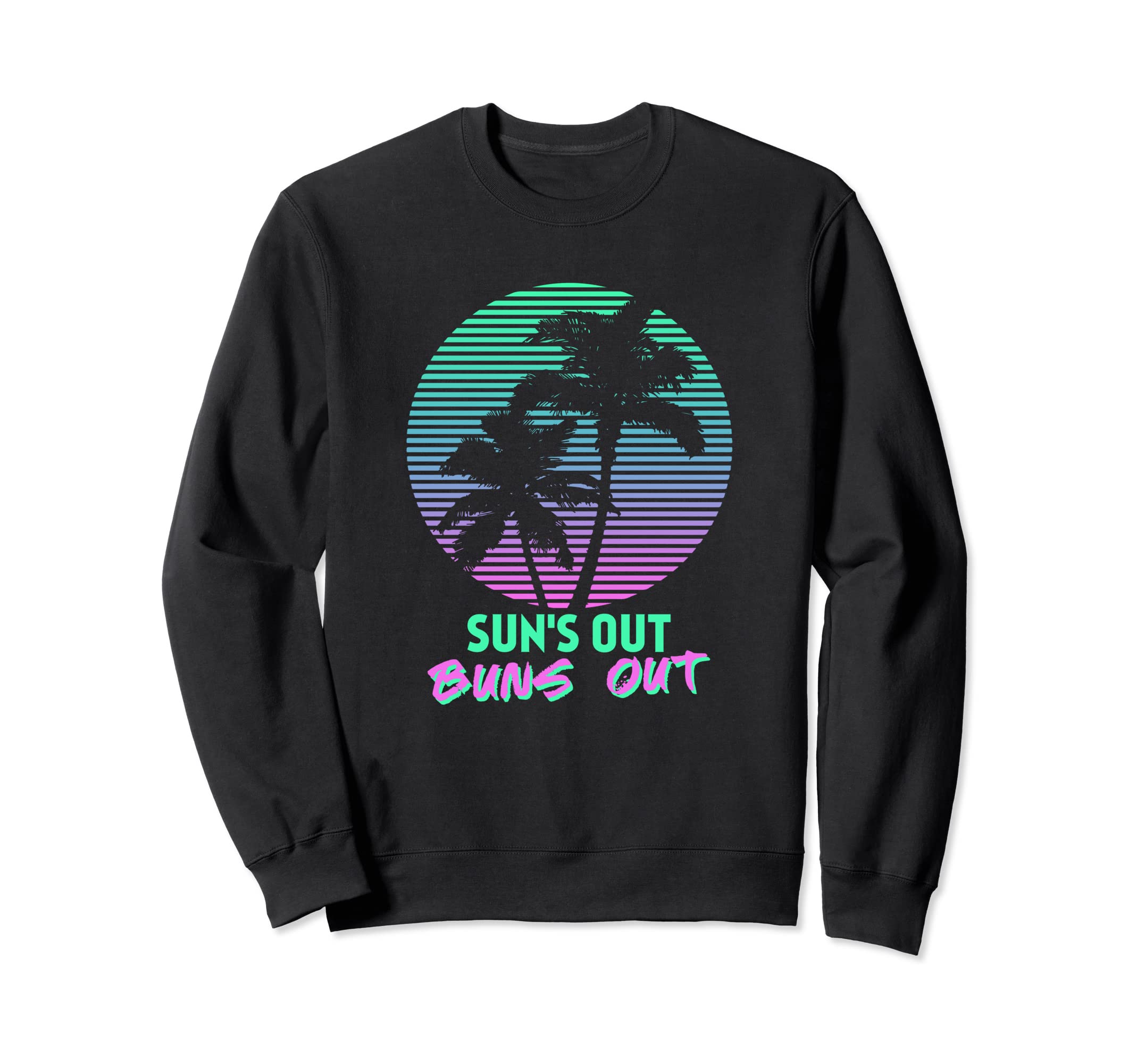 Cyberpunk Outrun Synthwave Sweatshirt - Fun Novelty Design for Adults - T-Shirt, Sweatshirt, Hoodie