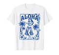 Aloha Hula Dancer Hibiscus Palm Trees T-Shirt - Unique Graphic for Adults - T-Shirt, Sweatshirt, Hoodie