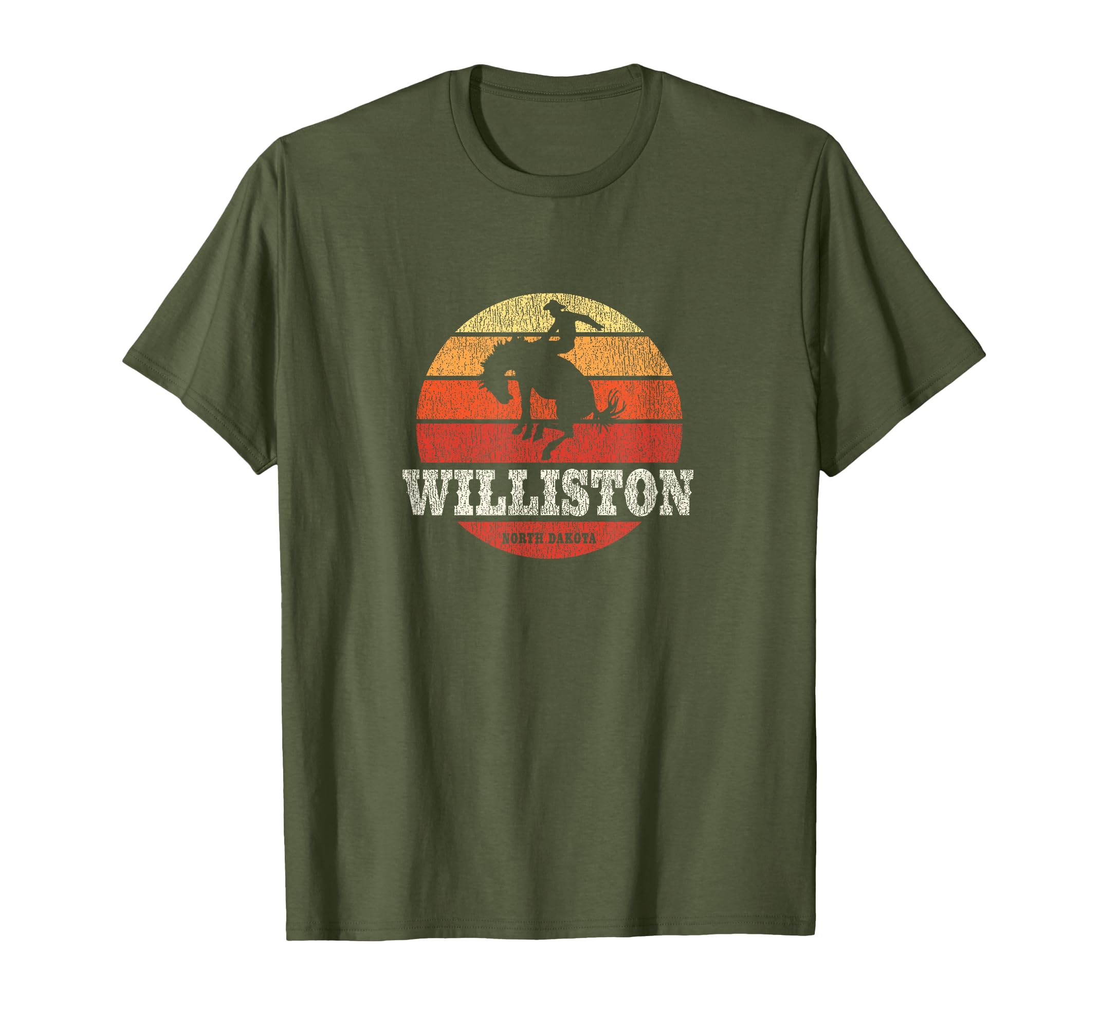 Williston Nd Country Western T-Shirt - Unique Graphic for Adults - T-Shirt, Sweatshirt, Hoodie
