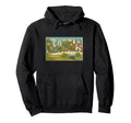Georgia 50S Travel Post Art Hoodie - Novelty Apparel Unisex - T-Shirt, Sweatshirt, Hoodie
