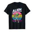 Alien 80S Aesthetic T-Shirt - Fun Novelty Design Unisex - T-Shirt, Sweatshirt, Hoodie