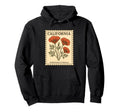 California Poppy Stamp Hoodie - Casual Everyday Wear Men Women - T-Shirt, Sweatshirt, Hoodie