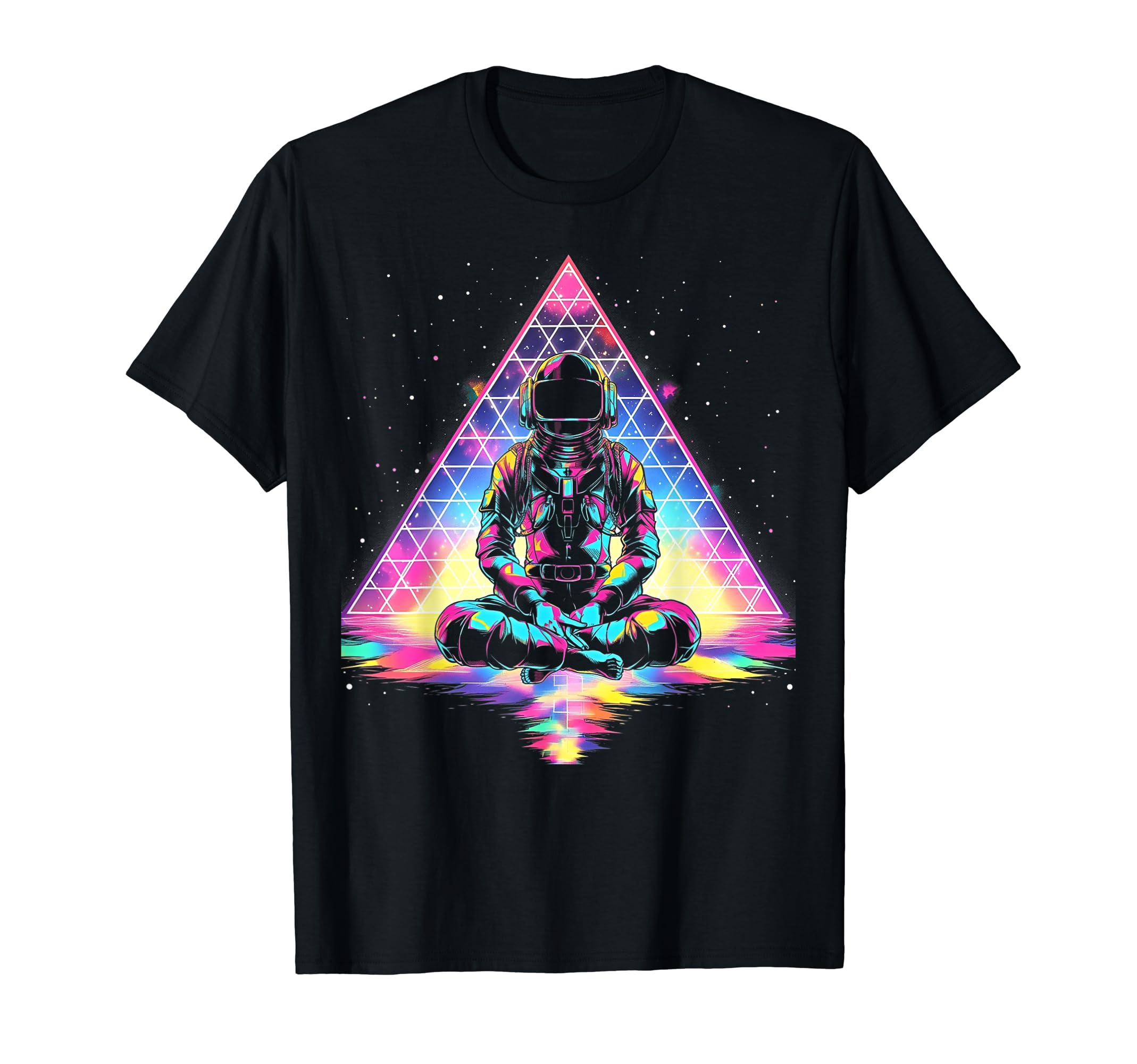 Synthwave Astronaut Cyberpunk 80S Sci T-Shirt - Unique Graphic Men Women - T-Shirt, Sweatshirt, Hoodie