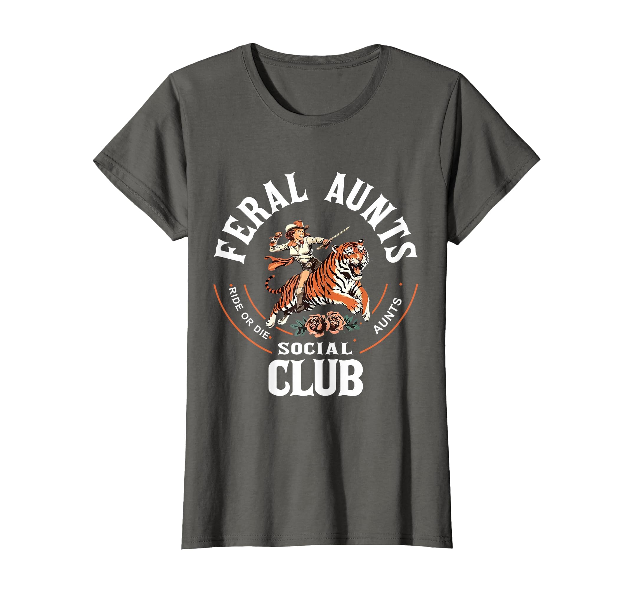 Feral Aunts Social Club Western T-Shirt - Trendy Graphic for Adults - T-Shirt, Sweatshirt, Hoodie