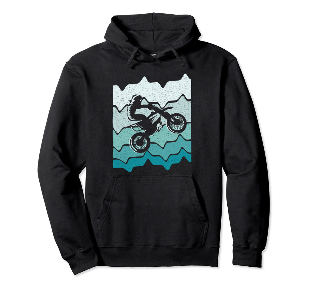 Dirt Bike Motorcycle Motocross Hoodie - Custom Art Print for Adults - T-Shirt, Sweatshirt, Hoodie