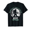 West Texas Bigfoot Night Walk Moon T-Shirt - Novelty Apparel for Adults - T-Shirt, Sweatshirt, Hoodie