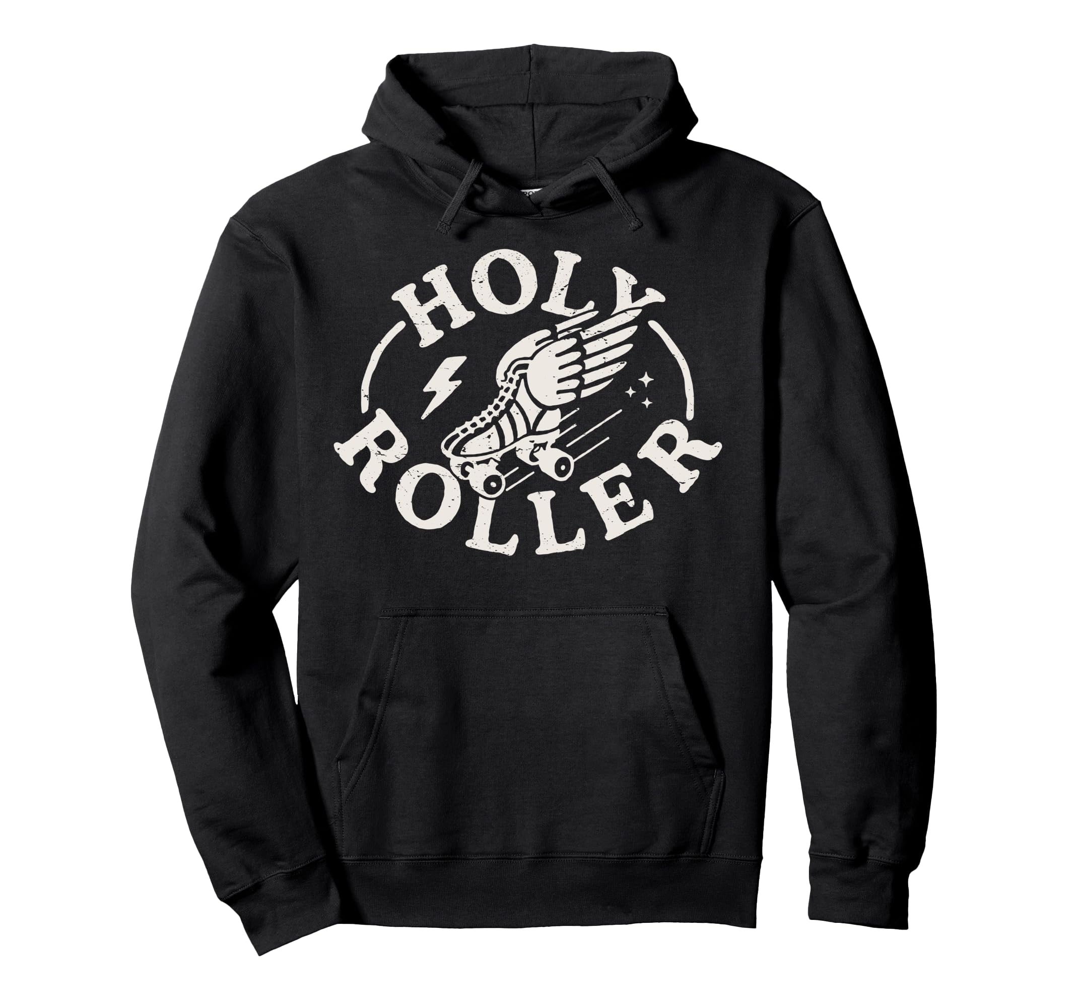 Holy Roller Skating Skater Skate Shoes Hoodie - Custom Art Print Unisex - T-Shirt, Sweatshirt, Hoodie