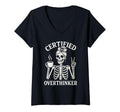 Womens Certified Overthinker Funny T-Shirt - Trendy Graphic Men Women - T-Shirt, Sweatshirt, Hoodie