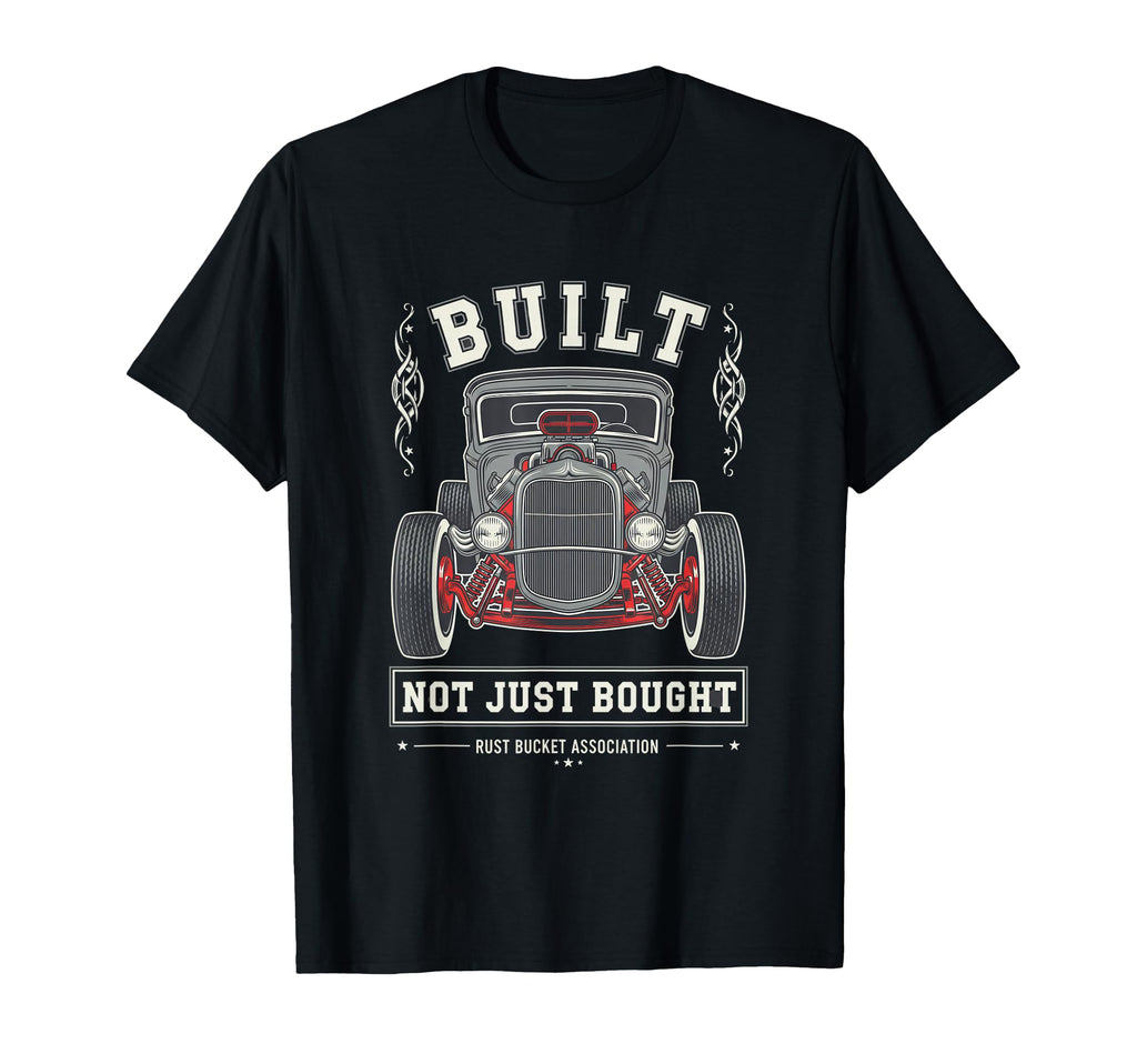 Car Built Not Just Bought Car Builder T-Shirt - Minimalist Print for Adults - T-Shirt, Sweatshirt, Hoodie