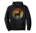 Dog Entlebucher Mountain Silhouette Hoodie - Custom Art Print Men Women - T-Shirt, Sweatshirt, Hoodie