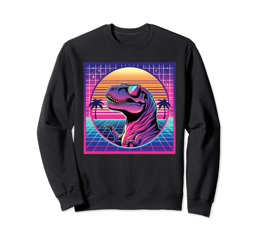 Retrowave Synthwave Aesthetic Vaporwave Sweatshirt - Unique Graphic Unisex - T-Shirt, Sweatshirt, Hoodie