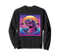 Retrowave Synthwave Aesthetic Vaporwave Sweatshirt - Unique Graphic Unisex - T-Shirt, Sweatshirt, Hoodie