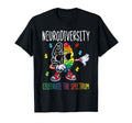 Neurodiversity Brain Autism Awareness T-Shirt - Trendy Graphic Men Women - T-Shirt, Sweatshirt, Hoodie