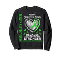 I Wear Green Daughter Law Mental Sweatshirt - Aesthetic Graphic Men Women - T-Shirt, Sweatshirt, Hoodie