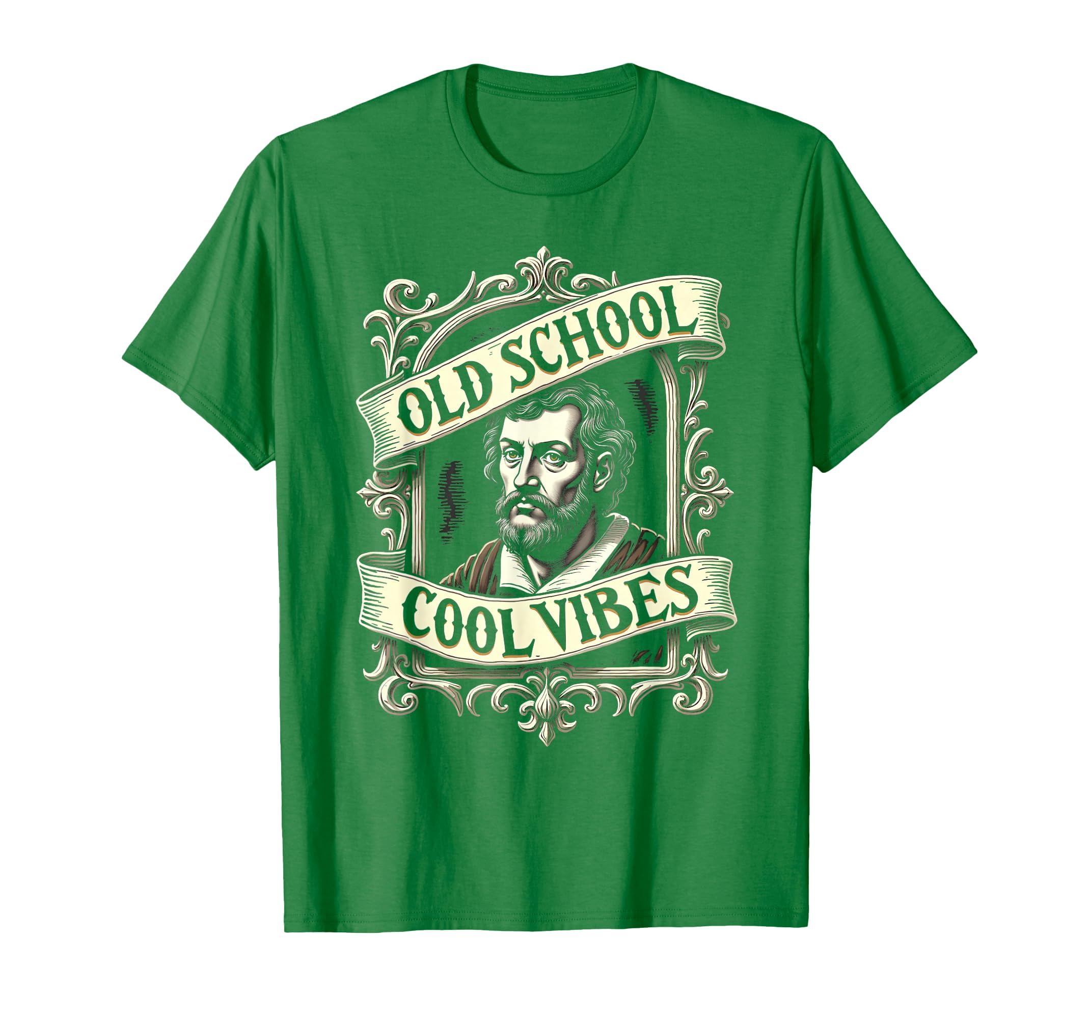 Old School Vibes Renaissance T-Shirt - Fun Novelty Design for Adults - T-Shirt, Sweatshirt, Hoodie