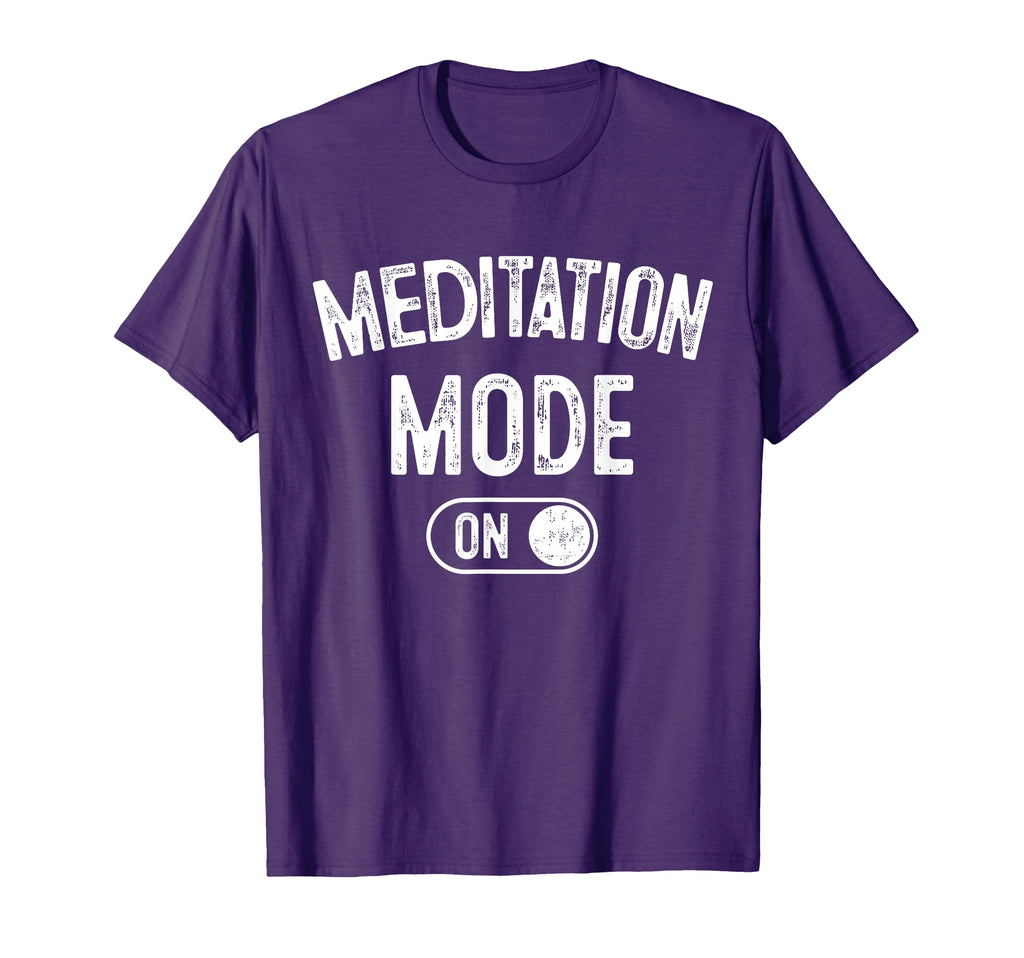 Meditation Mode Funny Zen Master Gift T-Shirt - Minimalist Print Unisex - T-Shirt, Sweatshirt, Hoodie