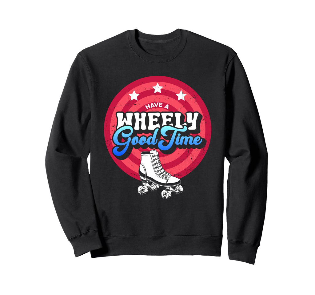 Roller Skating Skate 1970S Sweatshirt - Novelty Apparel for Adults - T-Shirt, Sweatshirt, Hoodie