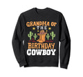 Grandma Birthday Cowboy Western Sweatshirt - Streetwear Style for Adults - T-Shirt, Sweatshirt, Hoodie