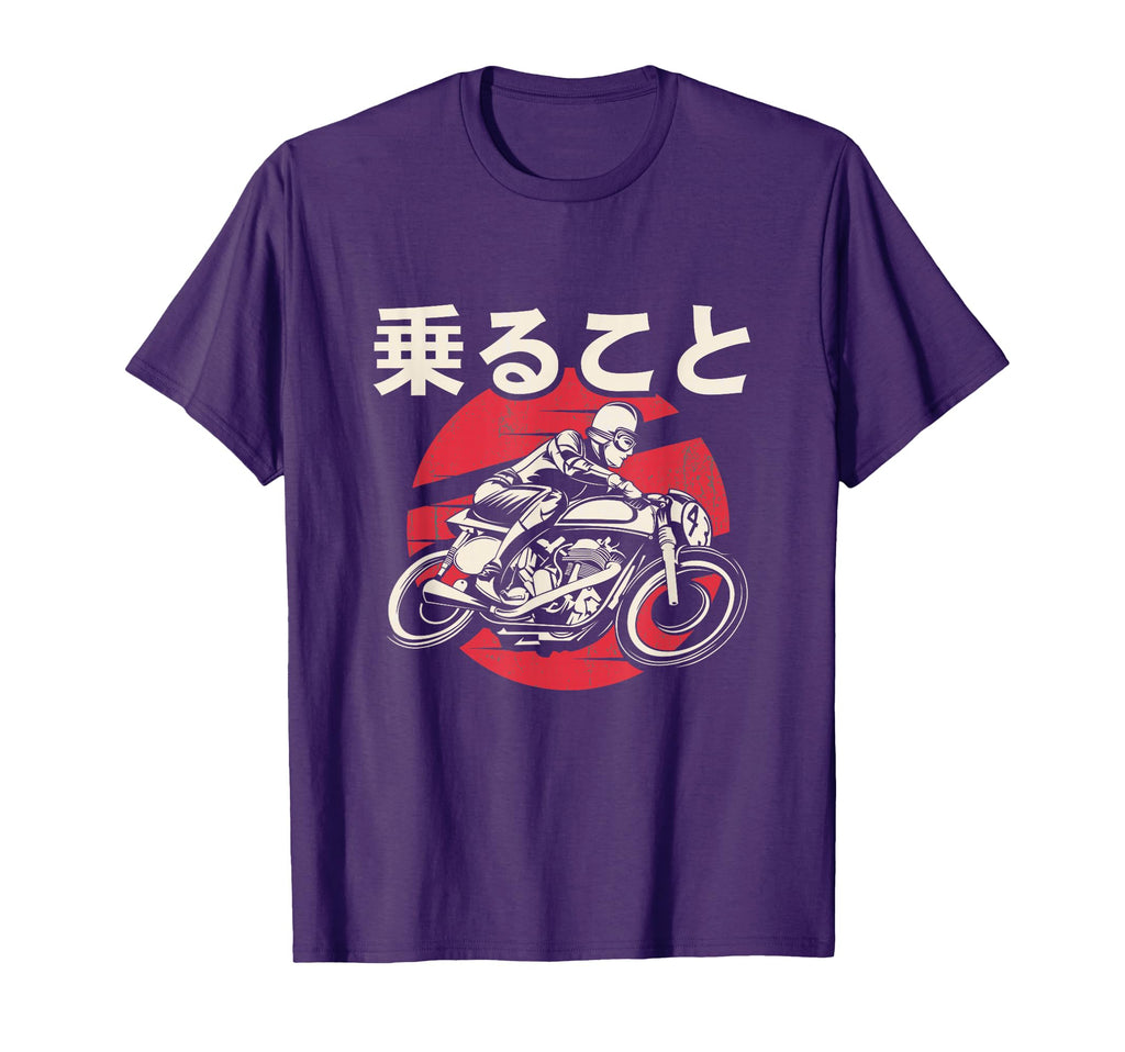 Japanese Motorcycle Rider Biker Aesthetic T-Shirt - Unique Graphic Unisex - T-Shirt, Sweatshirt, Hoodie
