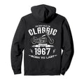 57Th Birthday Motorcycle Motorcyclist Hoodie - Aesthetic Graphic Unisex - T-Shirt, Sweatshirt, Hoodie