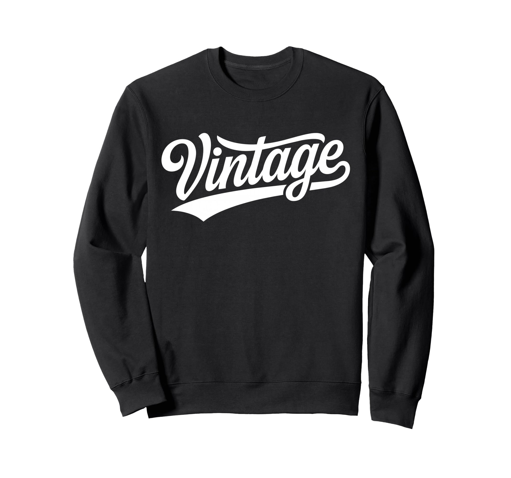 Script Lettering Typography Sweatshirt - Casual Everyday Wear Unisex - T-Shirt, Sweatshirt, Hoodie