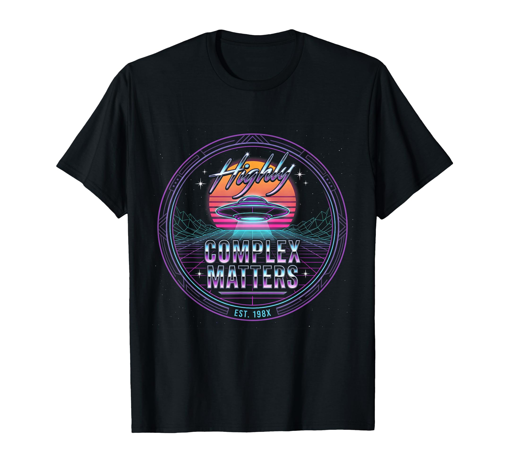 Ufo Vaporwave Eighties Space Lover T-Shirt - Streetwear Style Unisex - T-Shirt, Sweatshirt, Hoodie