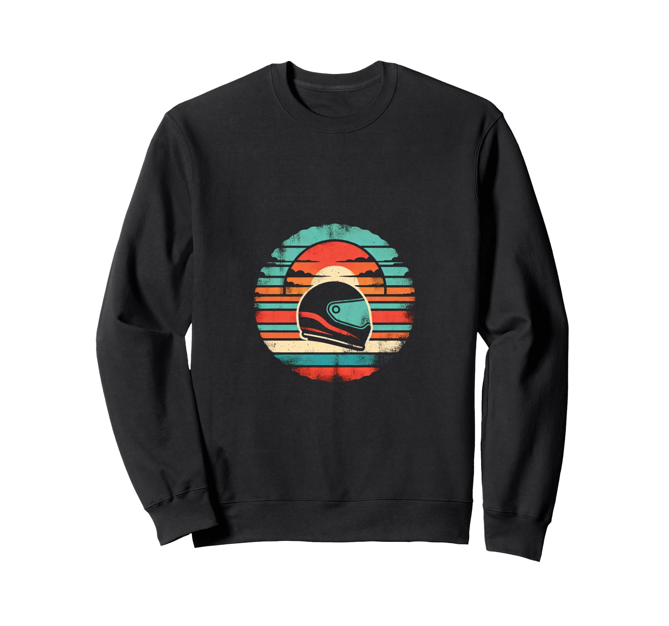 Motorcycle Helmet Hoodie - Novelty Apparel Men Women - T-Shirt, Sweatshirt, Hoodie