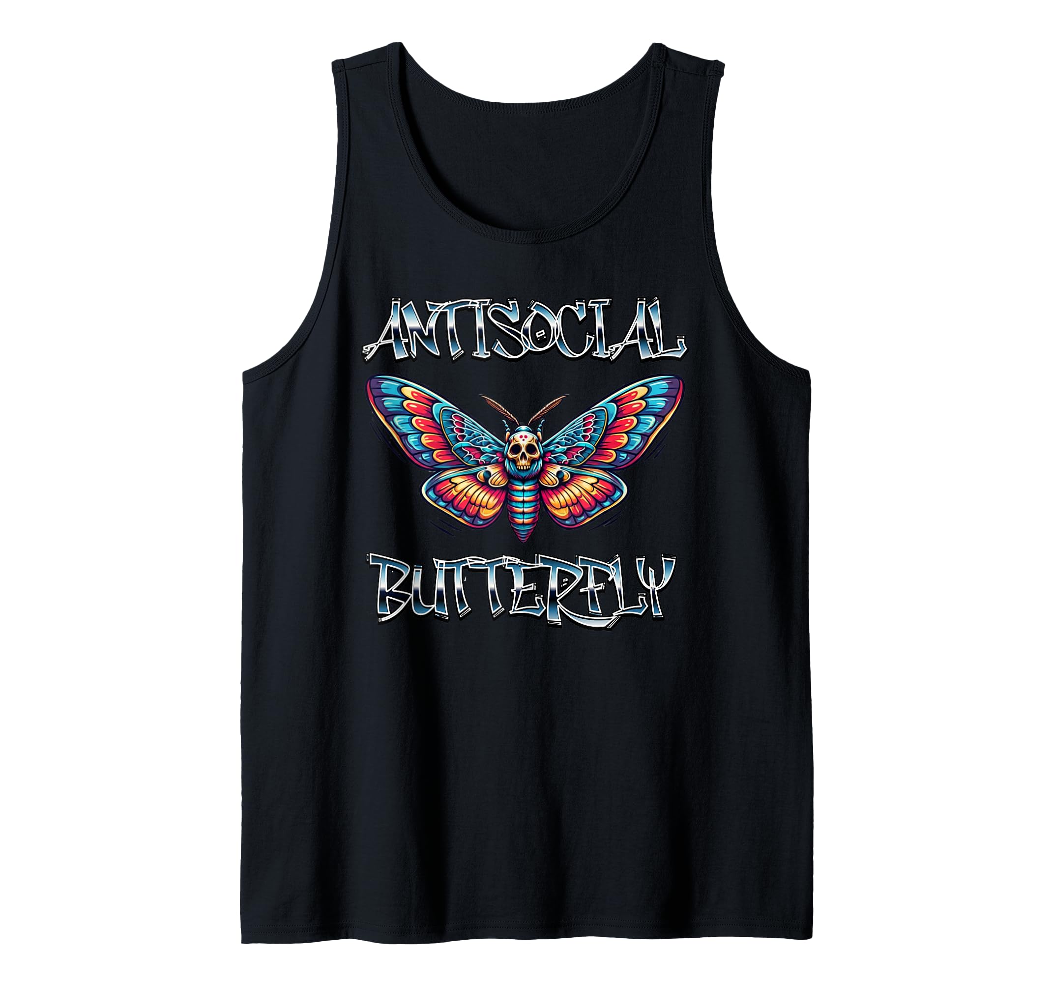 Antisocial Butterfly Sweatshirt - Novelty Apparel for Adults - T-Shirt, Sweatshirt, Hoodie