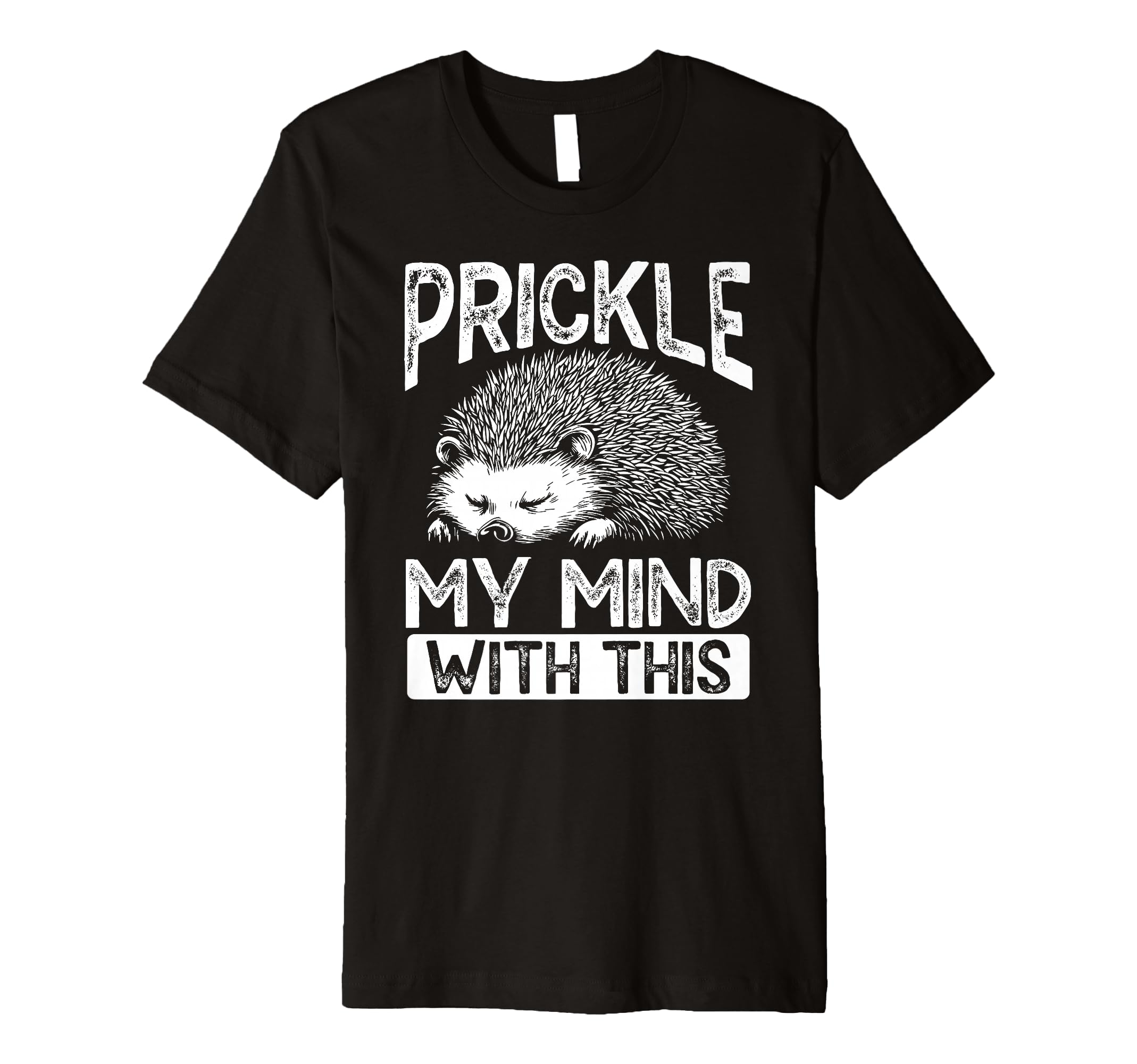 Prickly Hedgehog Overthinkers Deep T-Shirt - Custom Art Print for Adults - T-Shirt, Sweatshirt, Hoodie