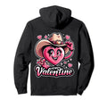 Howdy Valentine Cowgirl Western Hoodie - Fun Novelty Design for Adults - T-Shirt, Sweatshirt, Hoodie