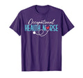 Occupational Health Nurse Stethoscope T-Shirt - Graphic Print Men Women - T-Shirt, Sweatshirt, Hoodie