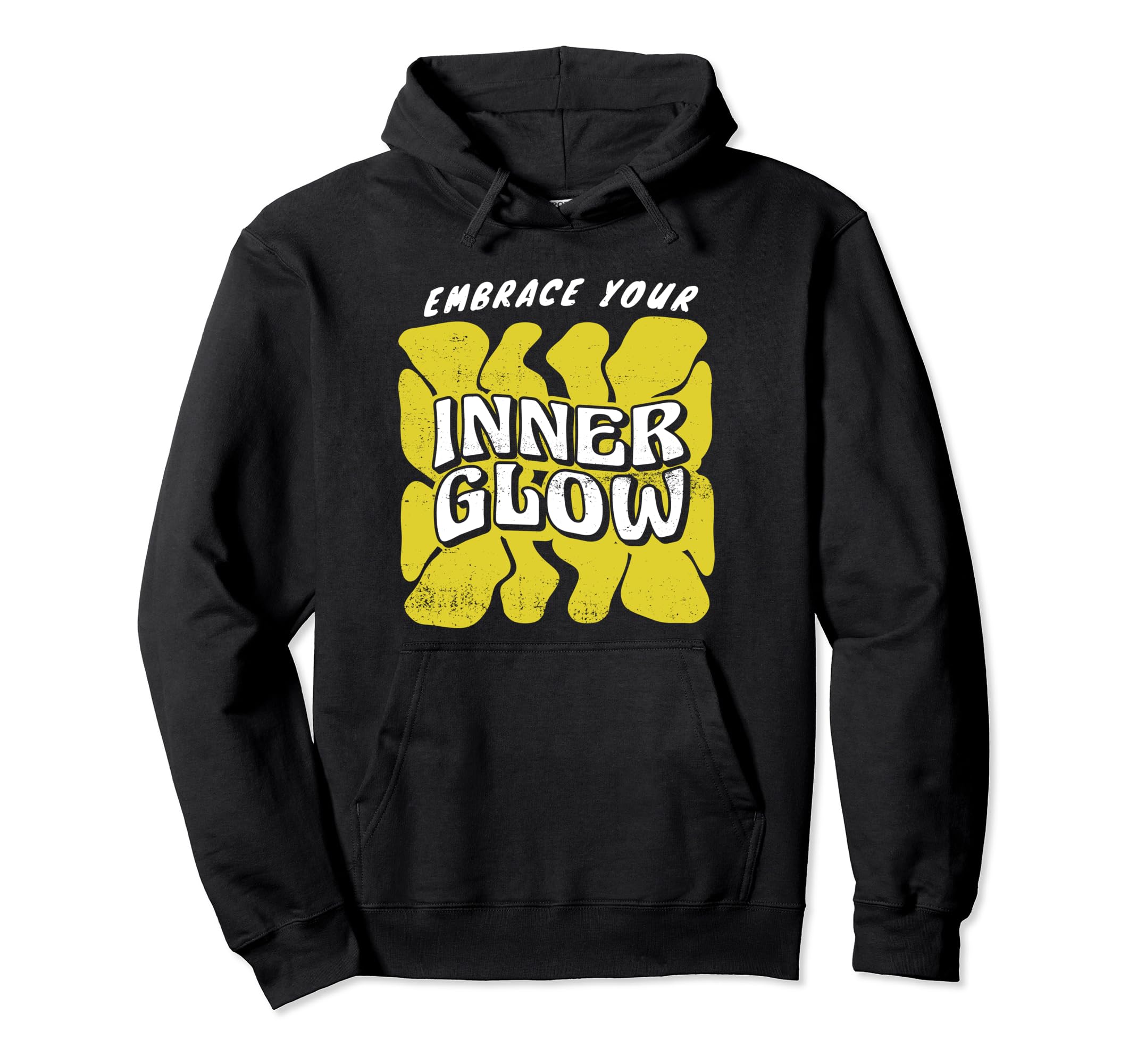 Embrace Your Inner Glow Self Care Hoodie - Custom Art Print Unisex - T-Shirt, Sweatshirt, Hoodie