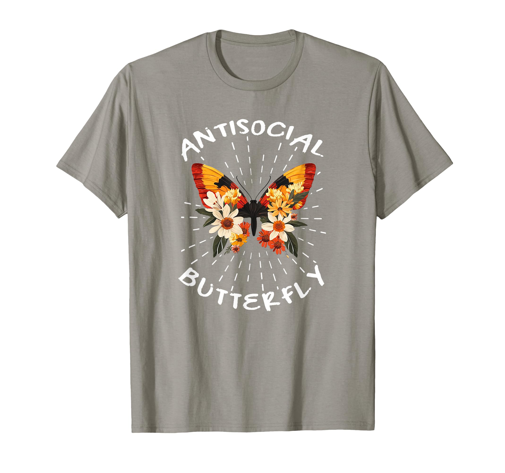 Antisocial Butterfly Gift Hoodie - Novelty Apparel for Adults - T-Shirt, Sweatshirt, Hoodie
