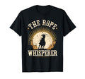 Rope Whisperer Team Roping Cowboy T-Shirt - Minimalist Print for Adults - T-Shirt, Sweatshirt, Hoodie