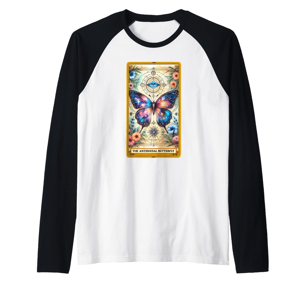 Sarcastic Tarot Antisocial Butterfly Hoodie - Streetwear Style for Adults - T-Shirt, Sweatshirt, Hoodie