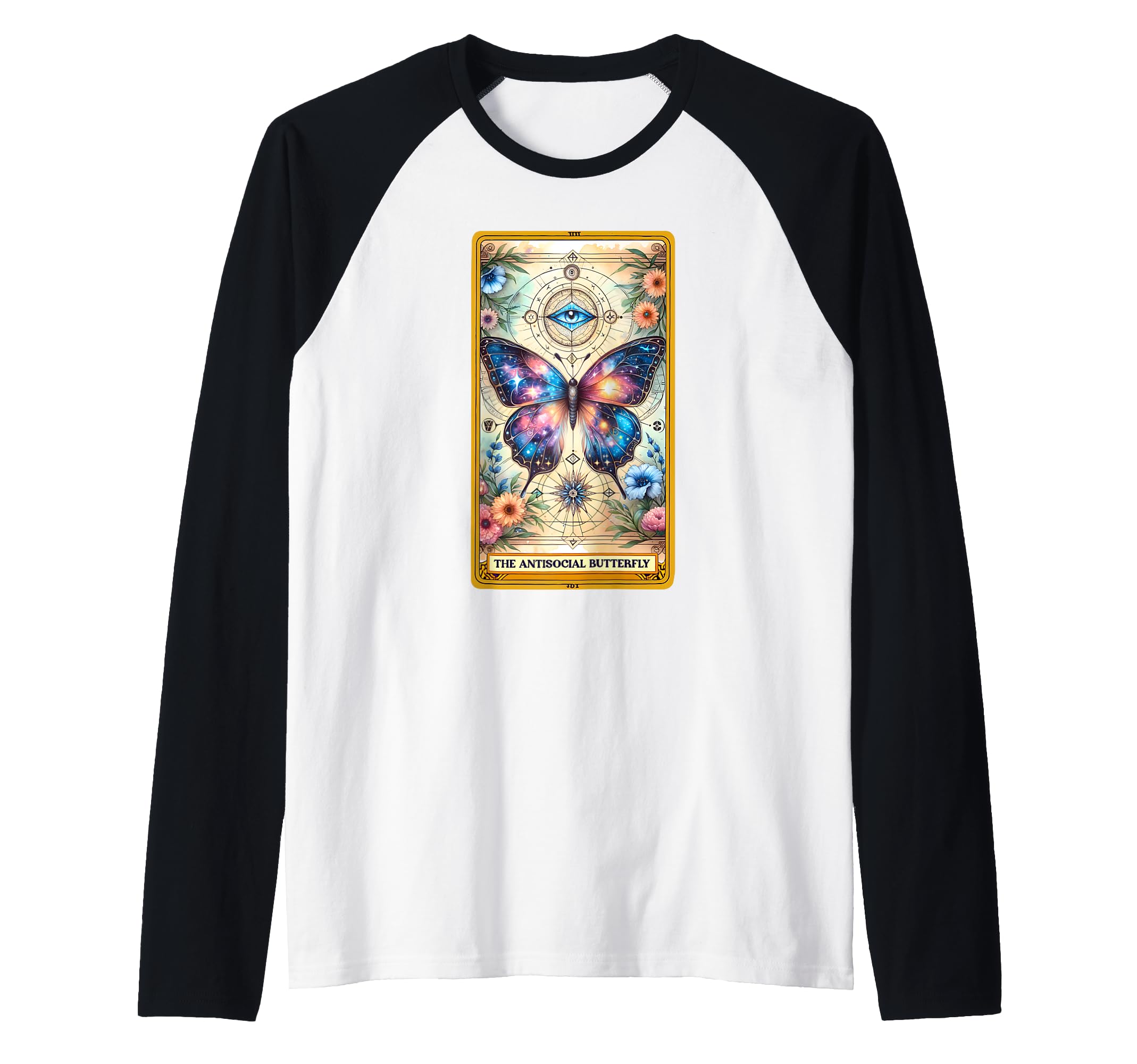 Sarcastic Tarot Antisocial Butterfly Hoodie - Streetwear Style for Adults - T-Shirt, Sweatshirt, Hoodie