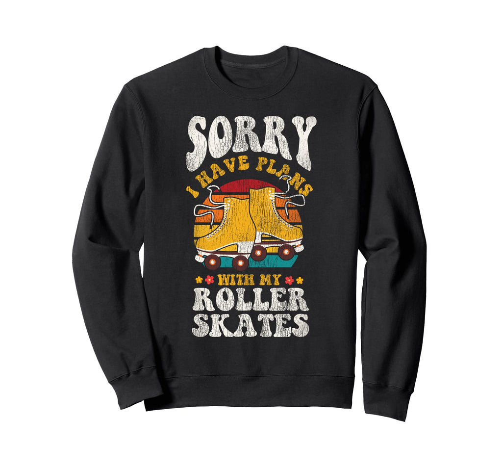 Roller Skating Skate 1970S Sweatshirt - Streetwear Style for Adults - T-Shirt, Sweatshirt, Hoodie