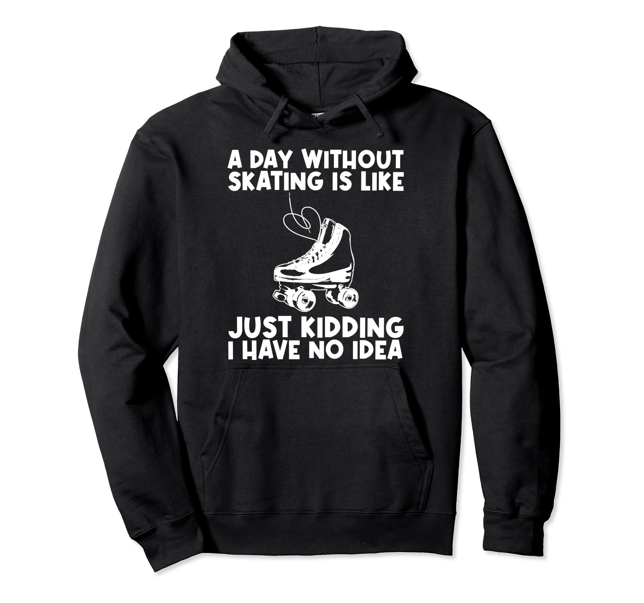 Roller Skating Disco Derby Skates Hoodie - Unique Graphic Unisex - T-Shirt, Sweatshirt, Hoodie