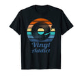 Vinyl Addict Record Old School Player T-Shirt - Novelty Apparel for Adults - T-Shirt, Sweatshirt, Hoodie