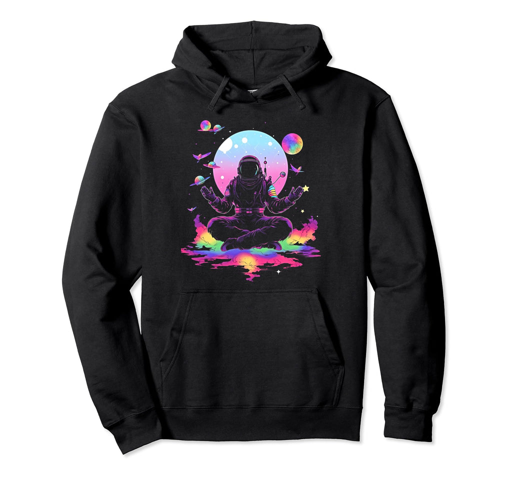 Synthwave Astronaut Cyberpunk 80S Sci Fi Hoodie - Aesthetic Graphic Unisex - T-Shirt, Sweatshirt, Hoodie