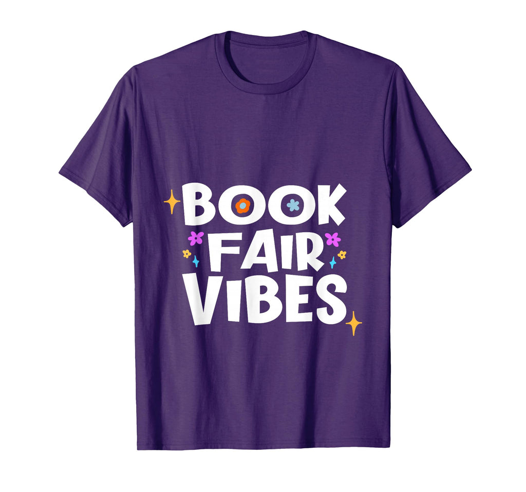 Book Fair Vibes Reader Nostalgia T-Shirt - Custom Art Print for Adults - T-Shirt, Sweatshirt, Hoodie