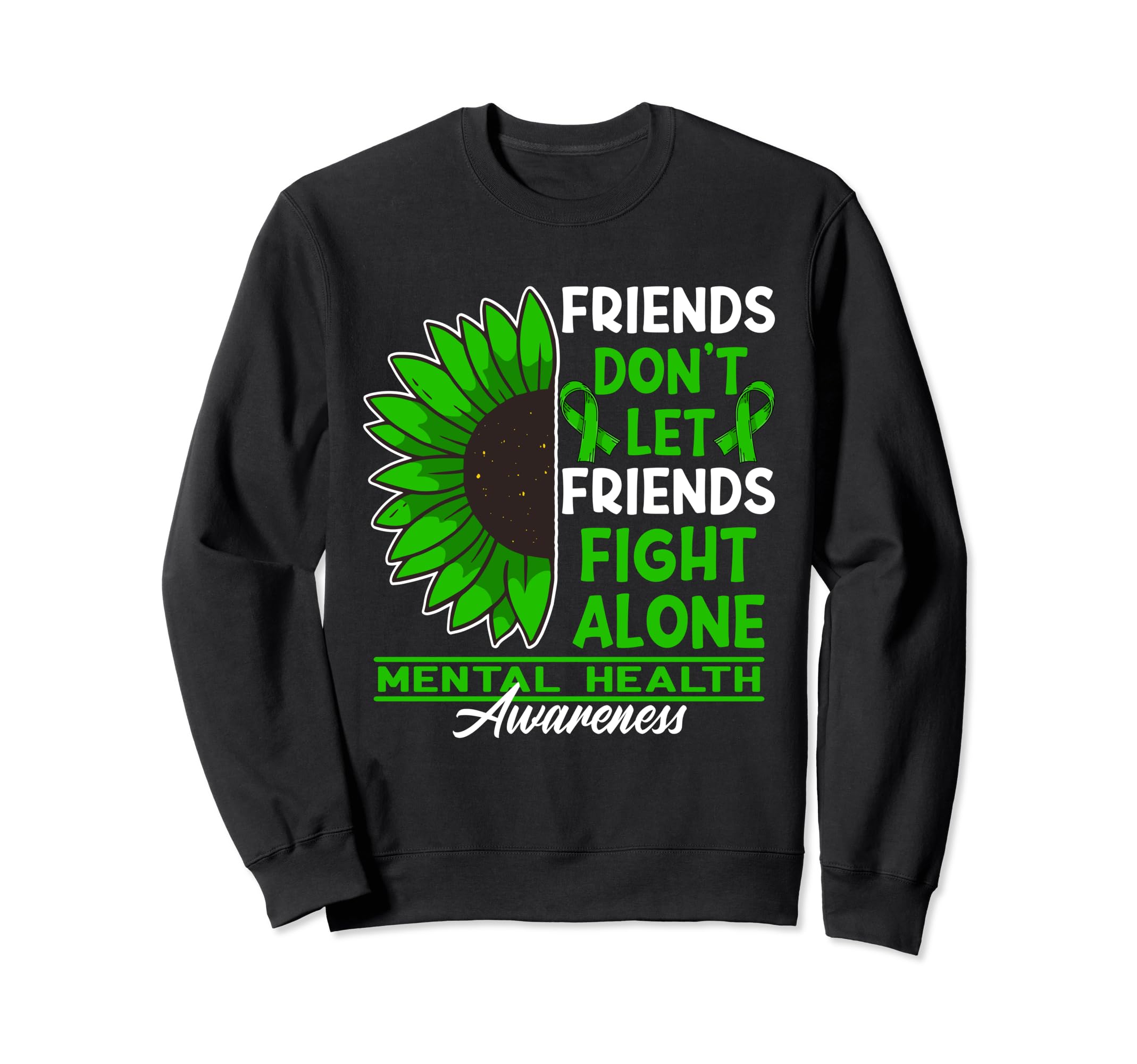 Dont Let Friends Fight Alone I Sweatshirt - Minimalist Print Unisex - T-Shirt, Sweatshirt, Hoodie