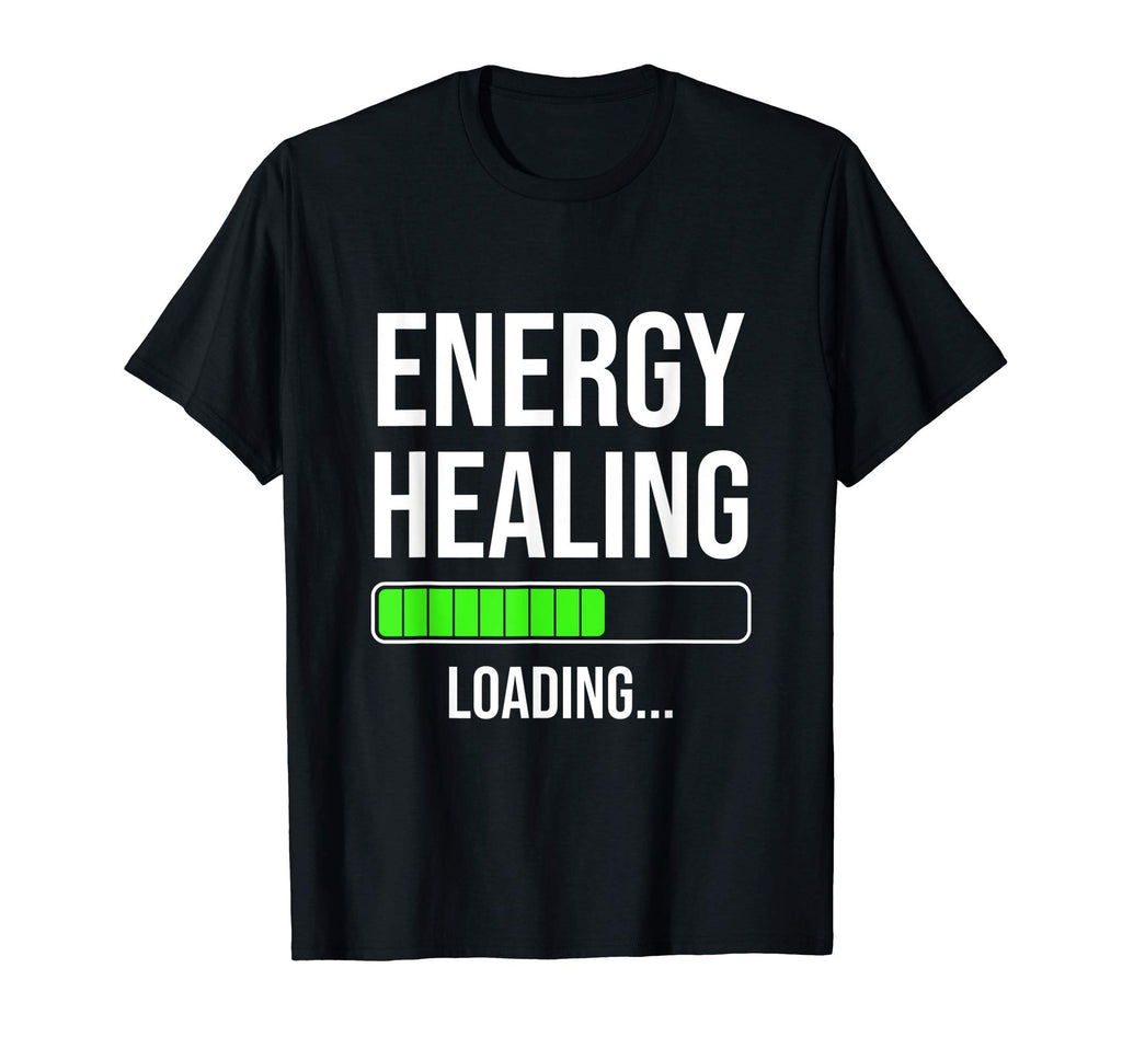 Healing Energy Loading Crystal Reiki T-Shirt - Graphic Print Men Women - T-Shirt, Sweatshirt, Hoodie