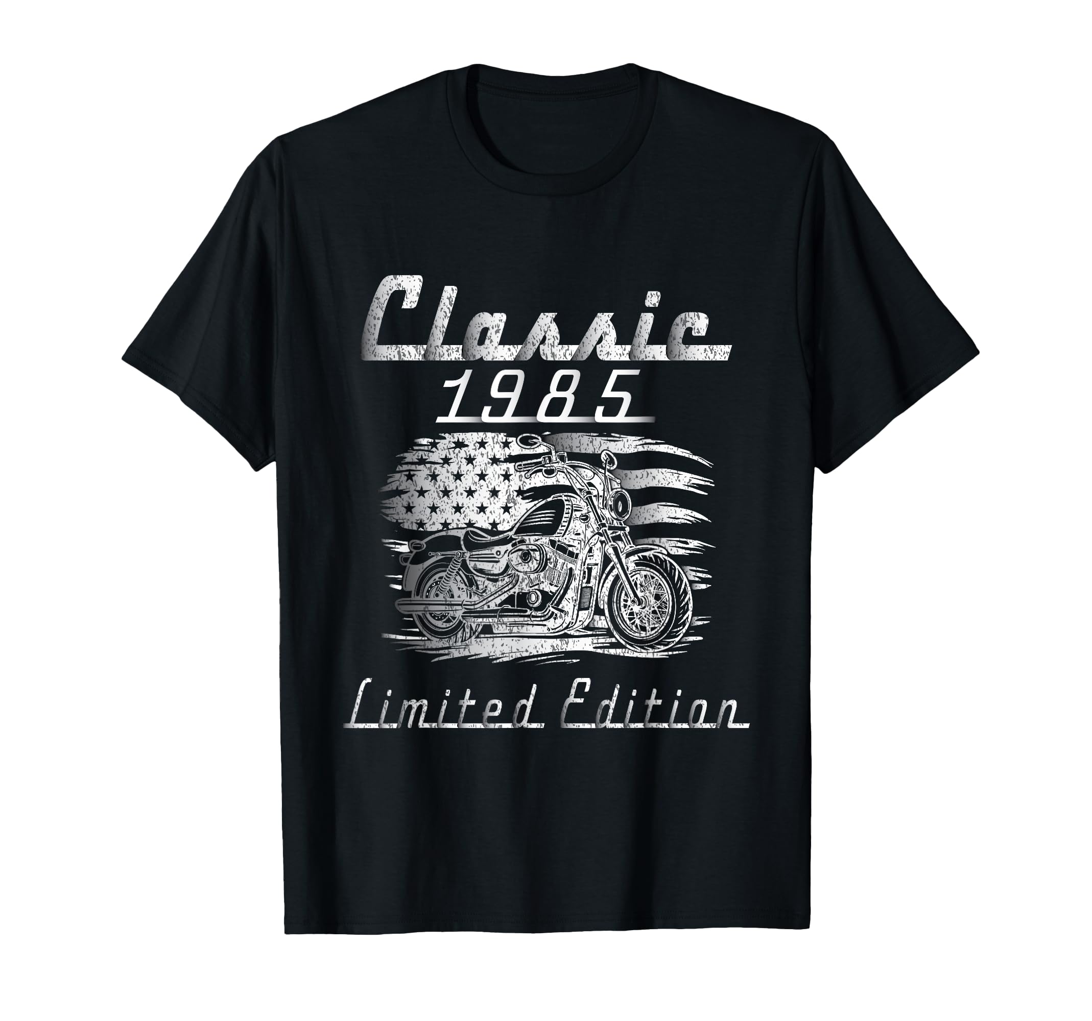 1985 Motorcycle 40Th Birthday T-Shirt - Unique Graphic Men Women - T-Shirt, Sweatshirt, Hoodie