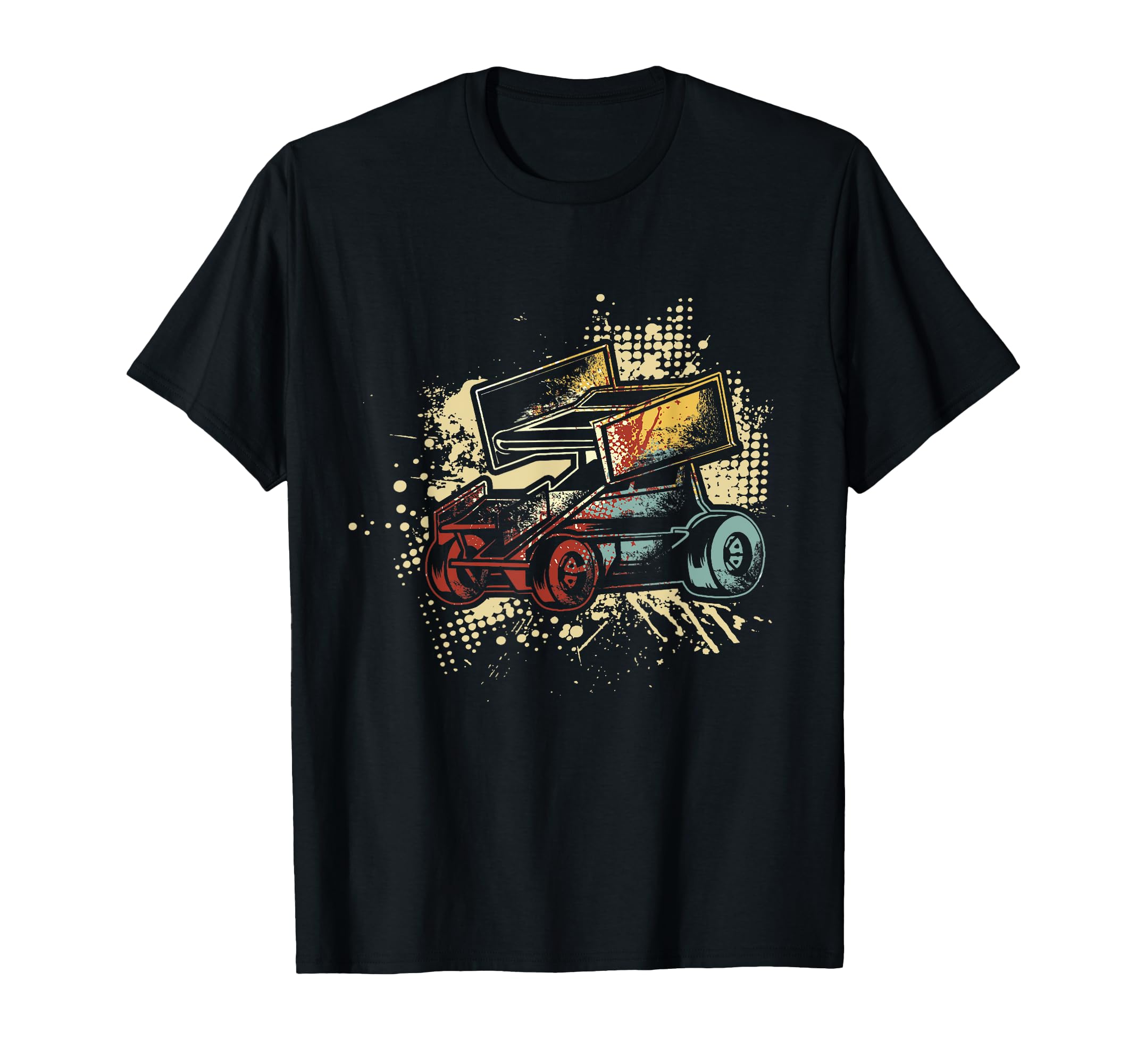 Dirt Track Racing Race Car Motorsport T-Shirt - Trendy Graphic Men Women - T-Shirt, Sweatshirt, Hoodie