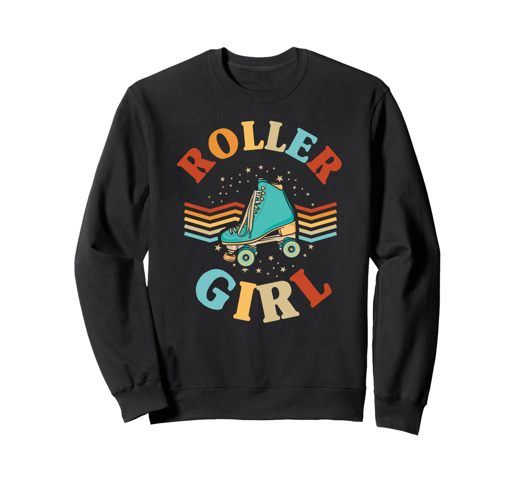 Roller Skater Skating Skates Sweatshirt - Aesthetic Graphic Unisex - T-Shirt, Sweatshirt, Hoodie