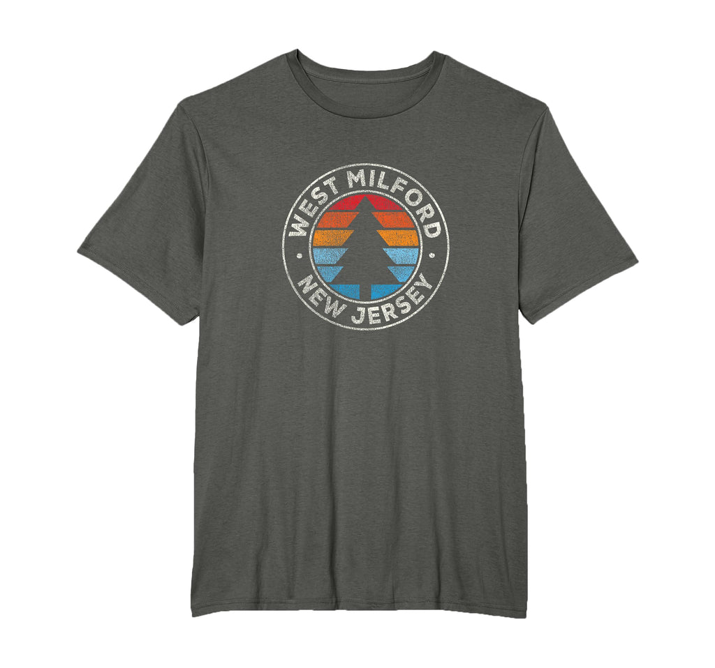 West Milford New Jersey Nj 70S T-Shirt - Custom Art Print Unisex - T-Shirt, Sweatshirt, Hoodie